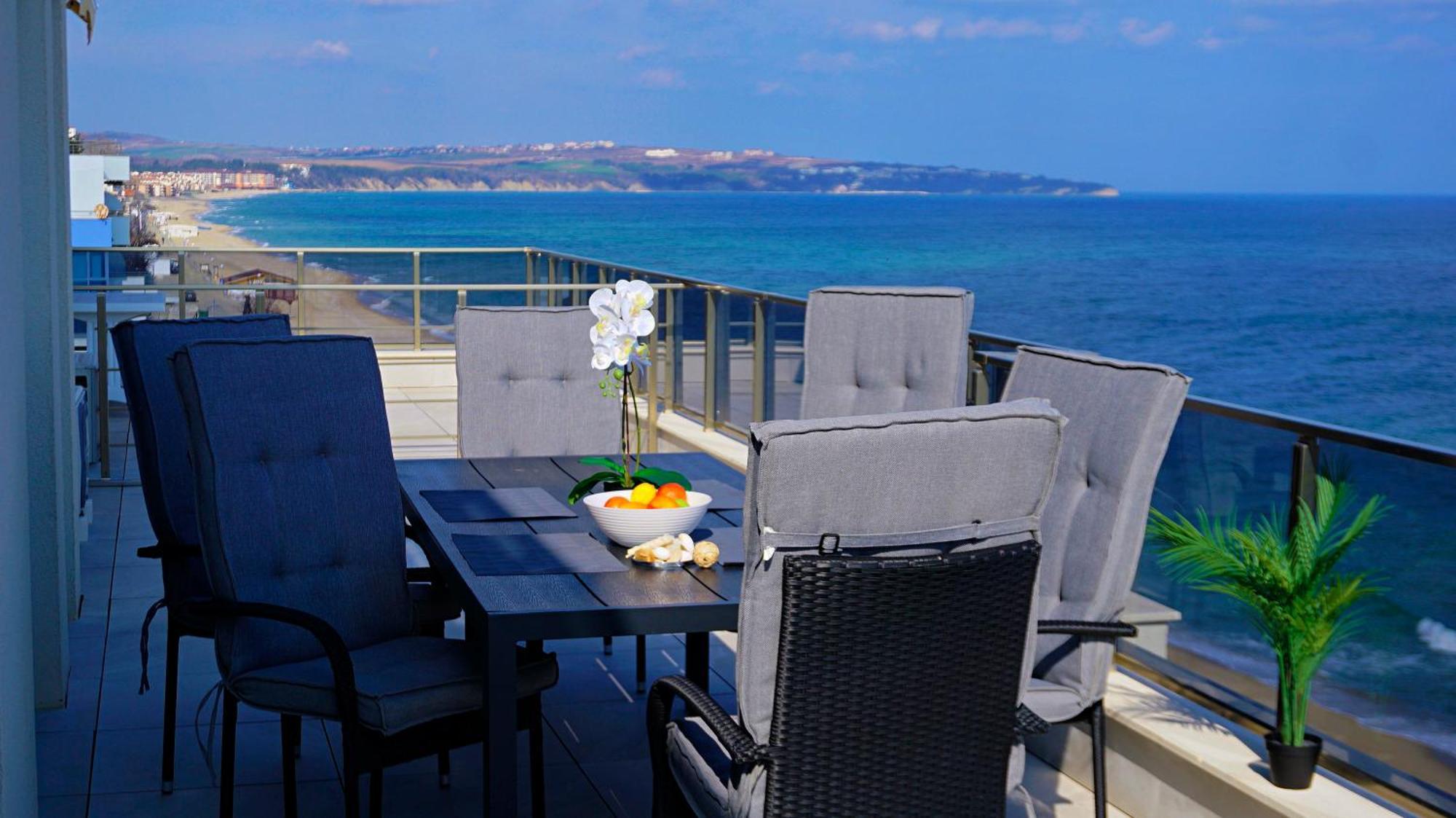 Апартамент Бийч Вю Обзор - Apartment Beach View 奥布佐尔 外观 照片