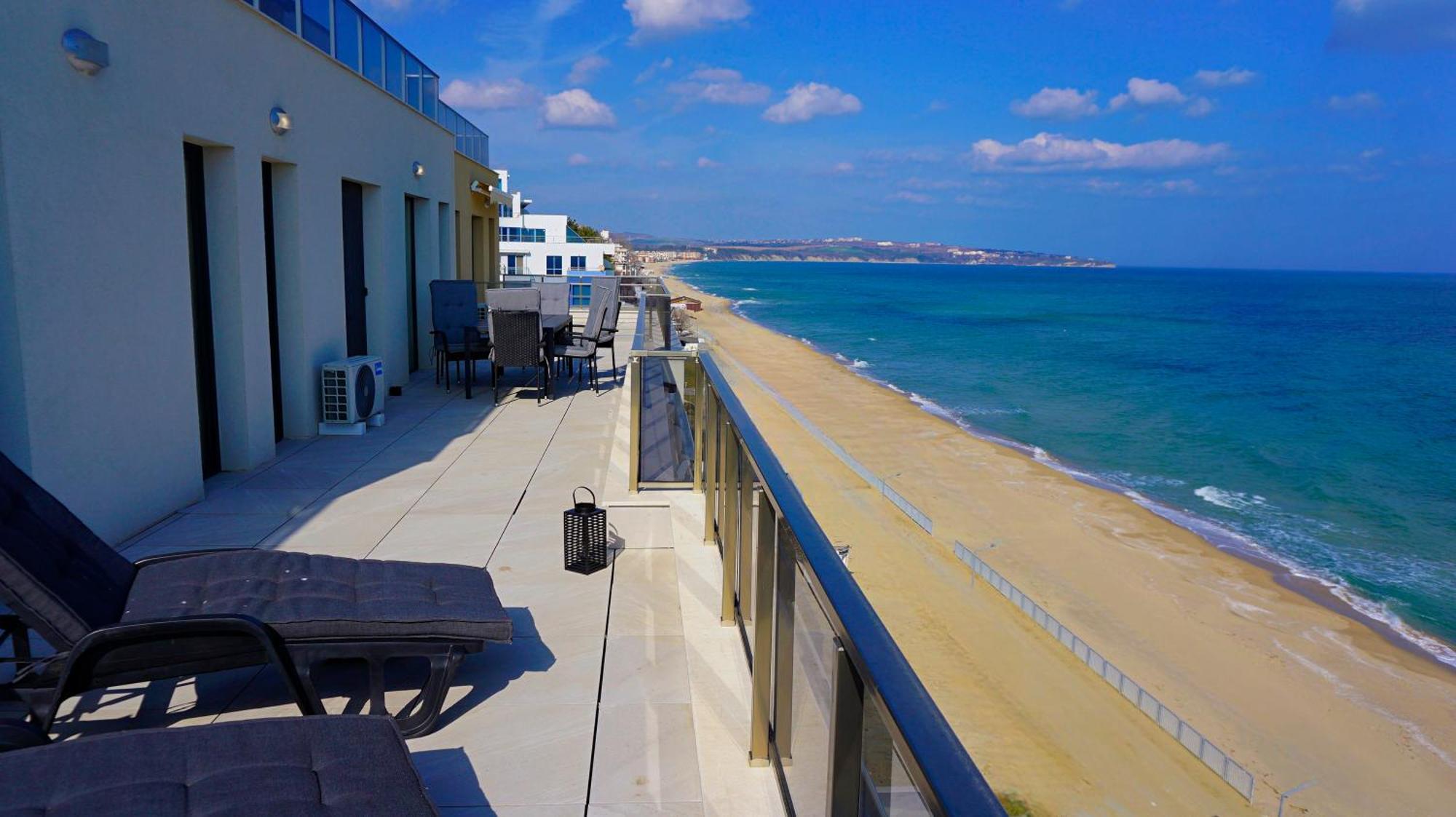Апартамент Бийч Вю Обзор - Apartment Beach View 奥布佐尔 外观 照片