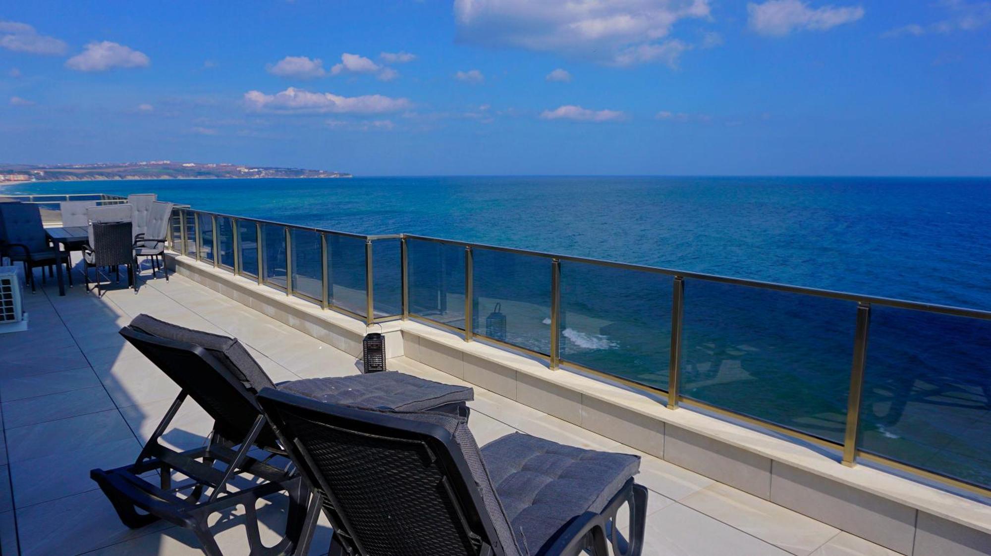 Апартамент Бийч Вю Обзор - Apartment Beach View 奥布佐尔 外观 照片